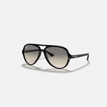 Ray-ban Cats 5000 Classic Black & Light Grey Gradient Pilot Sunglasses For Men