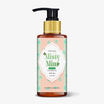 Unisaif Misty Mint Green Tea Face Wash 100ml