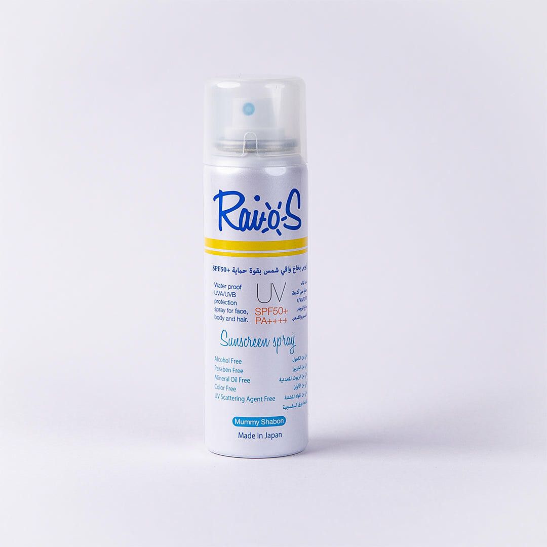 Raios Sunscreen Spray, Soap Scent 70 ml