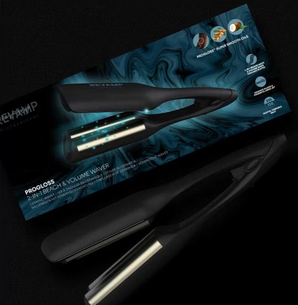 Revamp - Progloss™ 2 in 1 Beach & Volume Waver - Waver