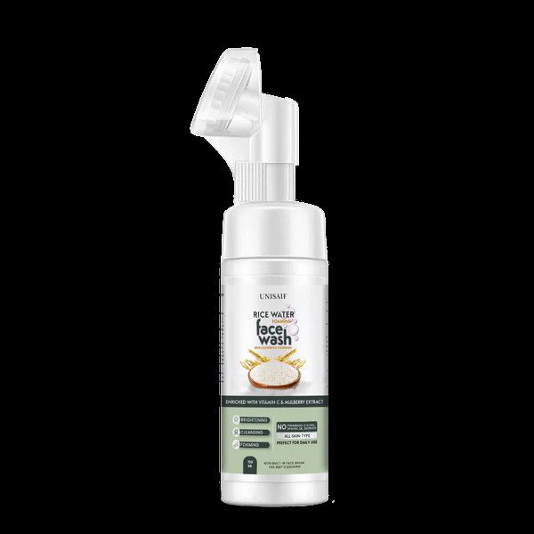 Unisaif Rice Water Foaming Face Wash 150ml
