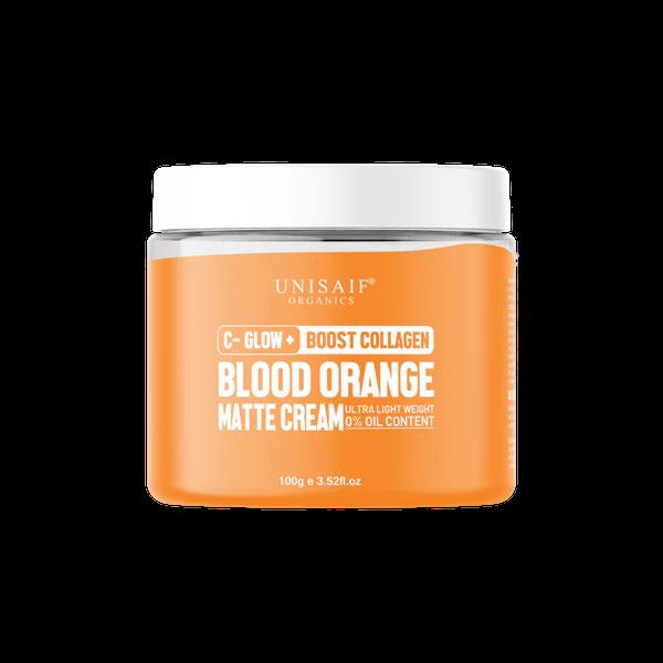 Unisaif C-glow-blood Orange Matte Cream 100g