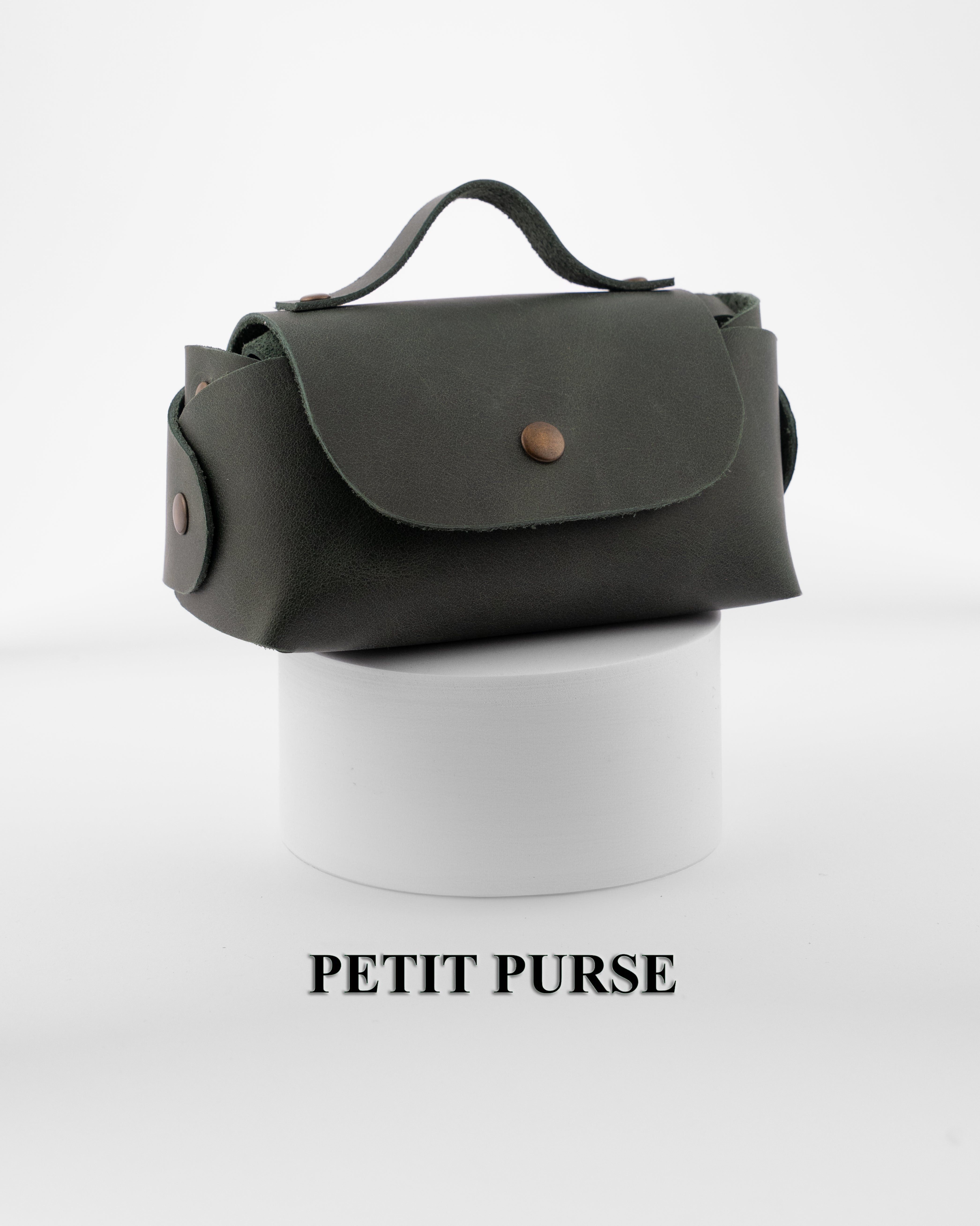 Petit Purse - Phthalo Green