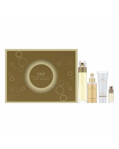 360 Perry Ellis Women Edt 100ml 4 Pcs Set