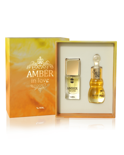 Ajmal Amber In Love Edp 14ML + Concentrated Perfume Oil 12ML