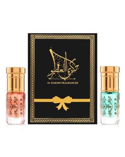 Al Hakimi Fragrances Combo - Blue Musk & Red Musk