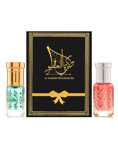 Al Hakimi Fragrances Combo - Green Musk & Adventure Musk