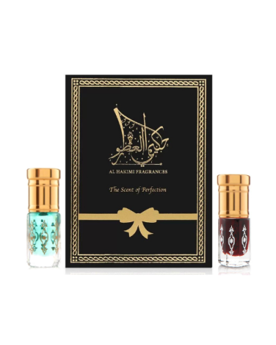 Al Hakimi Fragrances Combo - Green Musk & Black Musk