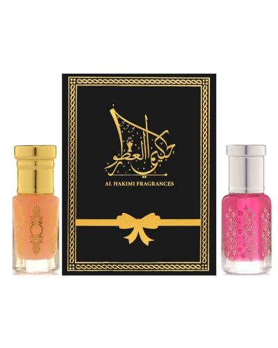 Al Hakimi Fragrances Combo - Lady Musk & Pink Musk