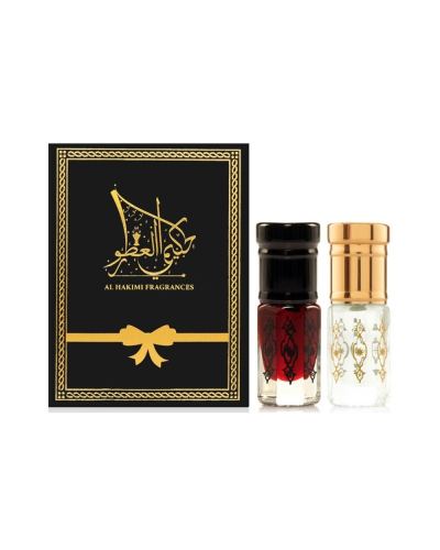 Al Hakimi Fragrances Combo - Musk Khamriya & Amber Khamriya