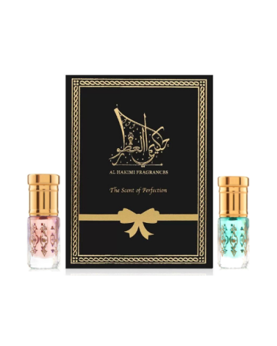 Al Hakimi Fragrances Combo - Pink Musk & Blue Musk