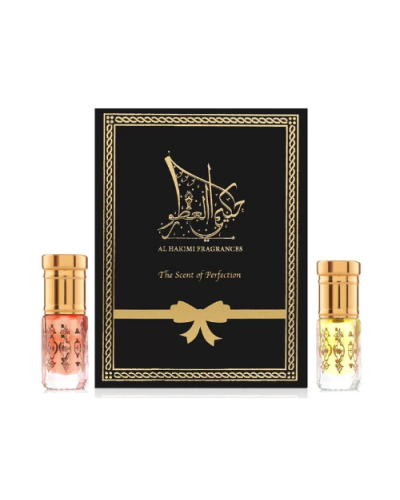 Al Hakimi Fragrances Combo - Red Musk & Yellow Musk