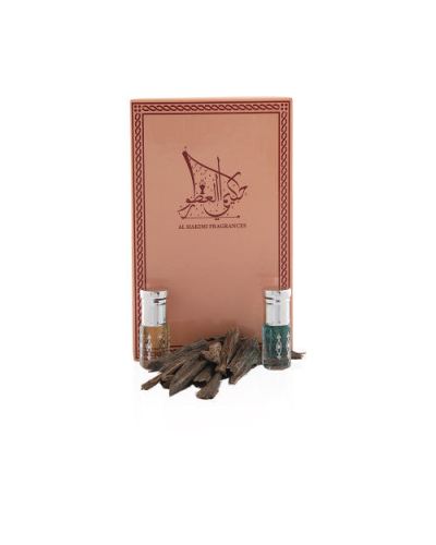 Al Hakimi Fragrances Gift Set - Hindi Munasebat, Green Musk & Ward Khasusi