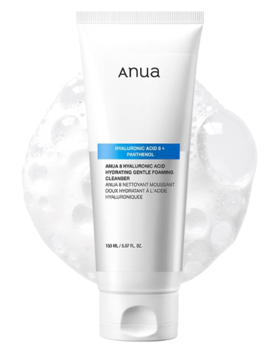 Anua 8 Hyaluronic Acid Hydrating Gentle Foaming Cleanser 150ml