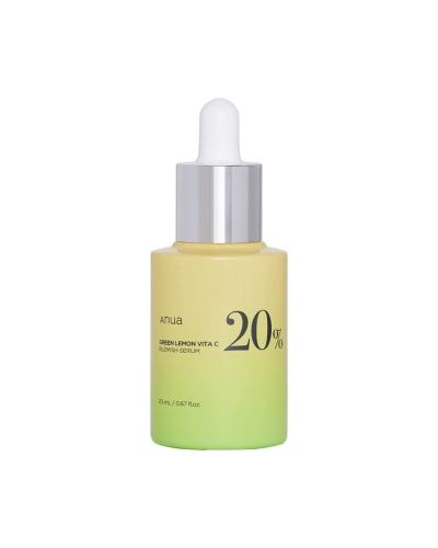 Anua Green Lemon Vita C Blemish Serum 20% 20ml
