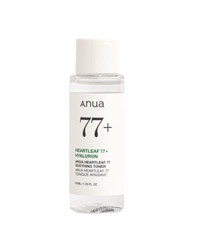 Anua Heartleaf 77% Hyaluron Soothing Toner 40ml