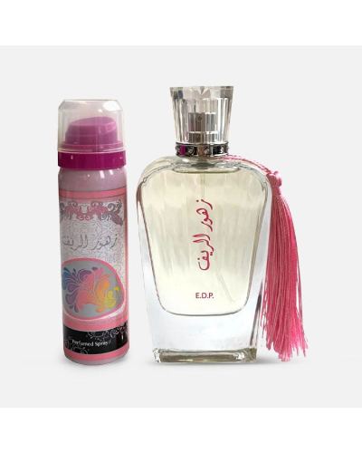 أرض الزعفران زهور الريف عطر للجنسين 100 مل + مزيل عرق