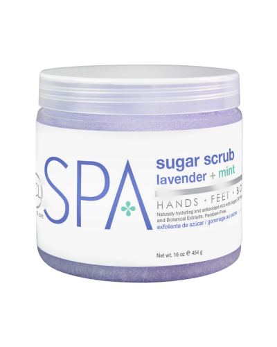 Be Care Love Lavendar+Mint Sugar Scrub 454 g