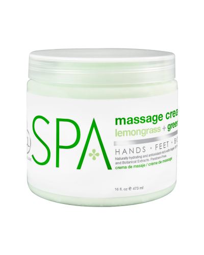 Be Care Love Lemongrass + Green Massage Cream 473ml