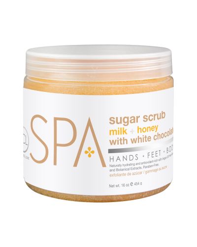 Be Care Love Milk + Honey Chocolate Sugar Scrub 454gr