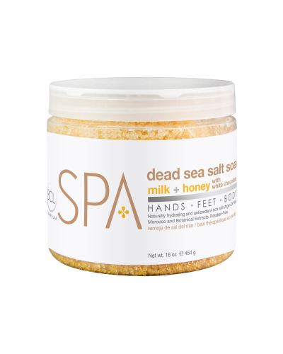 Be Care Love Milk + Honey Sea Salt Soak 454gr