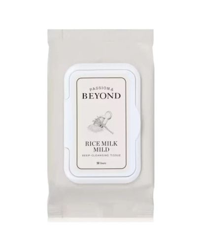 Beyond Rice Milk Mild Deep Cleansing Tissue 50 Sheets