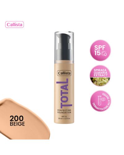 Callista Total Perfecting Foundation 30ml