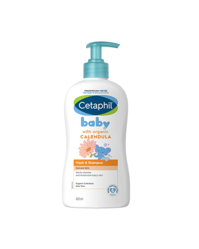 Cetaphil Baby Calendula Shampoo Pump 400ml