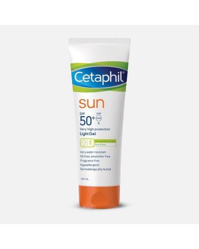 Cetaphil Sun Light Spf 50+ Gel Very High Prt Oily 100ml
