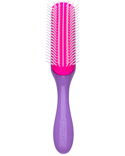 Denman D3 African Style Brush 7 Row Medium - Violet