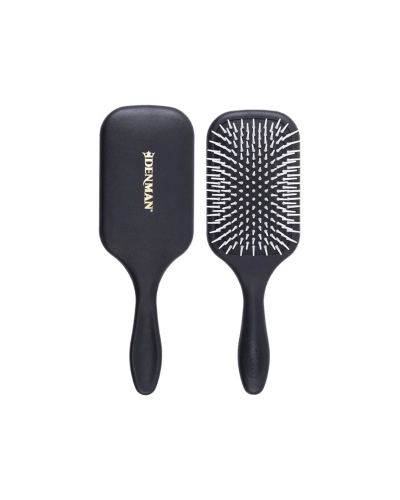 Denman D38 Detangler Professional Paddle Brush Black