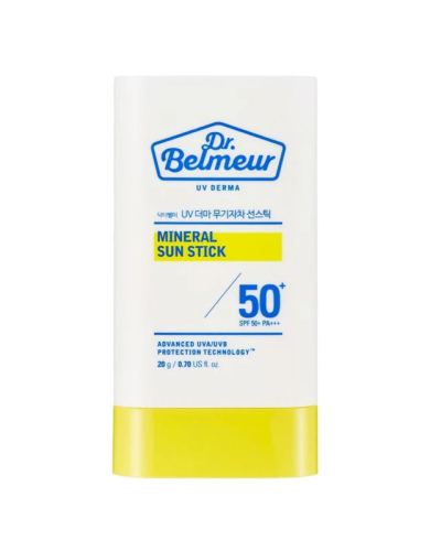 Dr.Belmeur Uv Derma Mineral Sun Stick Spf50+Pa+++ 20g