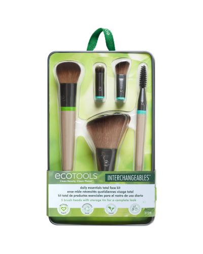 EcoTools - Interchangeables Daily Essentials Total Face Makeup Brush Kit