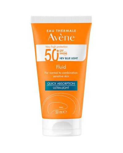 أفين ثيرمال SPF50+ فلويد بلو لايت 50 مل