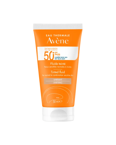 أفين تيرمال SPF50+ فلويد ملون للحماية من الضوء الأزرق 50 مل