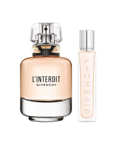 Givenchy L'interdit Travel Set Women Edp 80ml+12.25ml