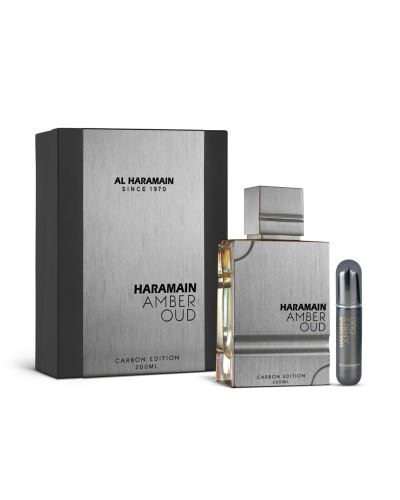 Haramain - Amber Oud Carbon Edition - Unisex - Eau De Parfum 200ml