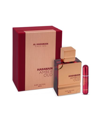 Haramain - Amber Oud Ruby Edition - Unisex - Eau De Parfum 200ml