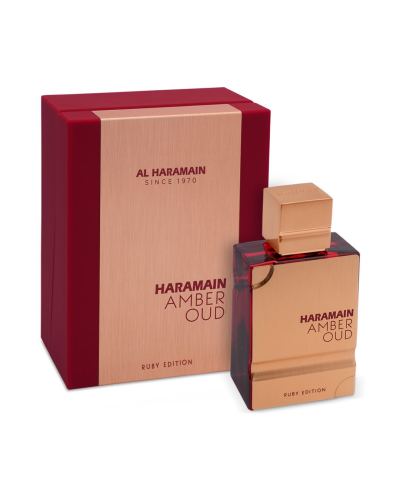 Haramain - Amber Oud Ruby Edition - Unisex - Eau De Parfum 60ml