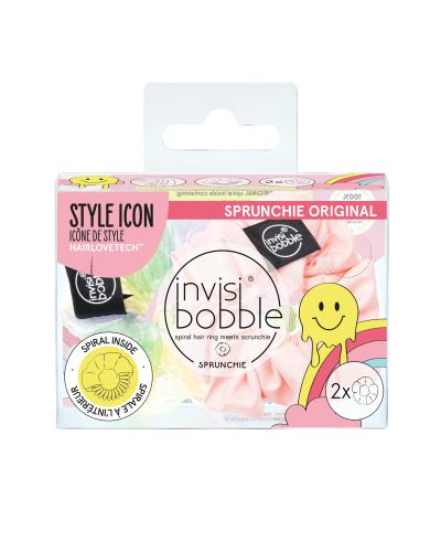 Invisibobble Sprunchie Retro Dreamin Hue-Man Love