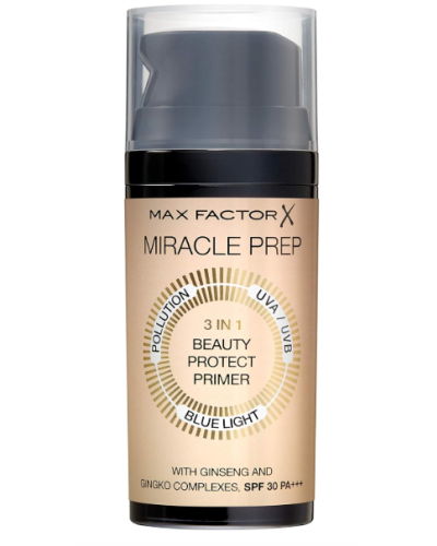 Max Factor - 3 In 1 Miracle Beauty Prep Primer, 30 ml, Pack Of 1