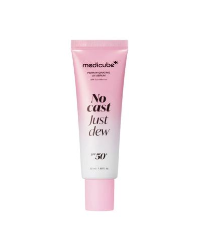 Medicube No Cast Just Dew PDRN Hydrating UV Sun Serum SPF 50+ PA++++ 50ml