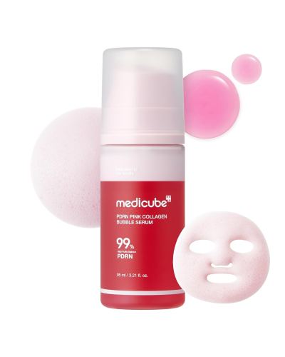 Medicube PDRN Pink Collagen Bubble Serum 95ml
