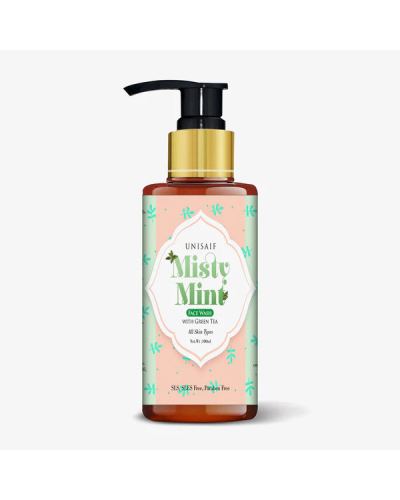 Unisaif Misty Mint Green Tea Face Wash 100ml