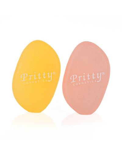 Pritty Silicone Makeup Blender  2Pcs