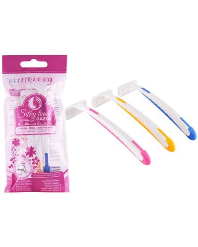 Pritty Silky Touch Razor 3pcs