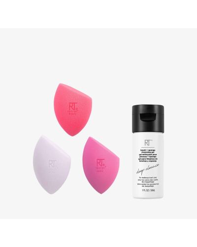 Real Techniques - Berry Pop Unlocked Finish Sponge Set