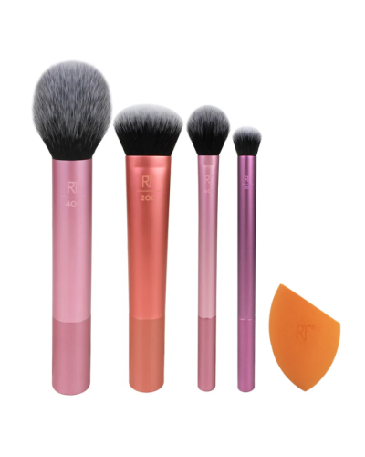 Real Techniques Everyday Essentials Makeup Brush & Sponge Set