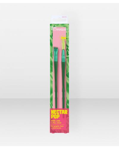 Real Techniques - Nectar Pop-Fine Line + Fill Makeup Brush Duo