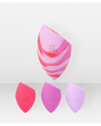Real Techniques - Berry Pop Miracle Complexion Sponge + Mini sponges